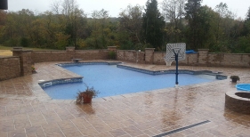 T Shape Swimming Pool